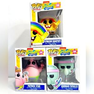 Spongebob Squarepants Character's Funko Pops